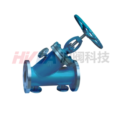 保温夹套直流式截止阀