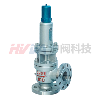 带散热器弹簧全启式安全阀